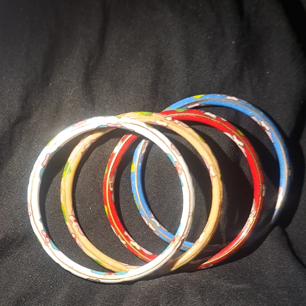Cloisonne Bracelet Set